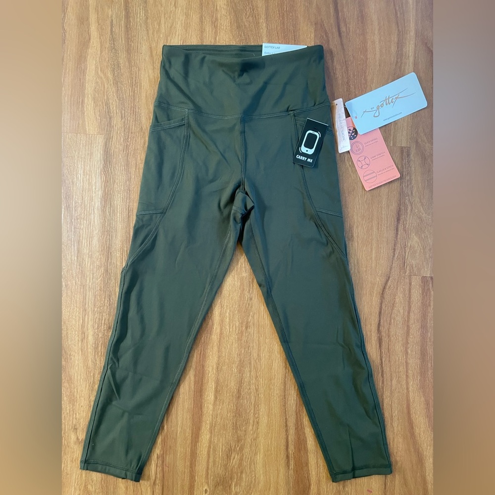 NWT X by Gottex capri leggings xs
